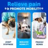 Hemp Hip and Joint Supplement for Dogs Glucosamine for Dogs Joint Pain Relief Chews with Chondroitin MSM Hemp Oil Mobility Support Canine Cartilage He