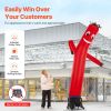 Inflatable Tube Man Attachment, 20-Feet Tall, Wacky Wavy Wind Flying Dancing Tube Guy, Arm Flailing Sky Air Puppet