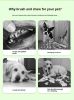 DOG Chew Toys for Teeth Cleaning,Pet Sausage chew Brush,Pet chew & Clean Buddy